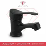 شیر روشویی/دستشویی لاله مشکی مات قیمت مناسب کیفیت بالا اقساطی دیجی پی ارسال سریع به سراسر کشور