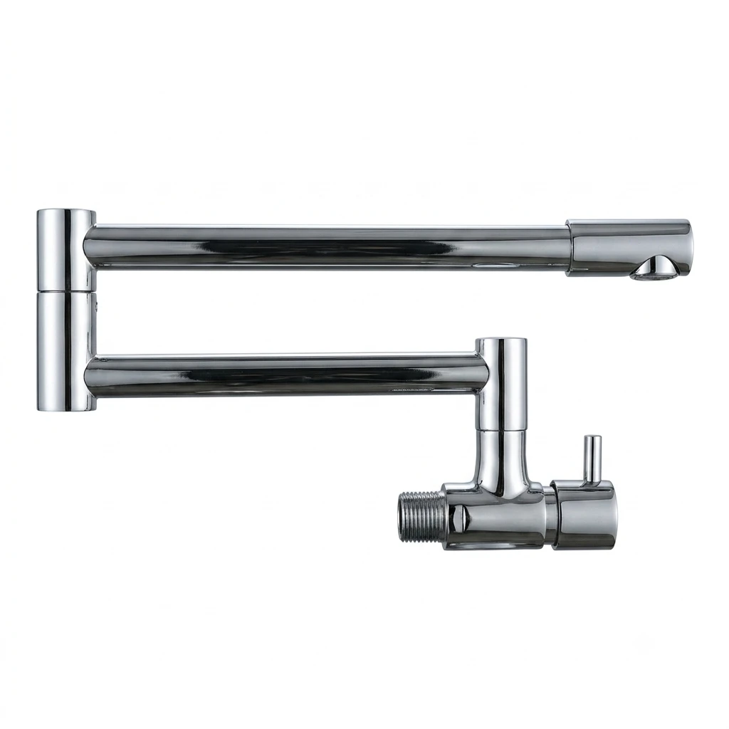 potfillerchrome1 شیر قابلمه پر کن (پات فیلر) کروم مدرن - Image 1