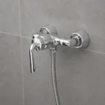 شیر توالت مدل بامبو رنگ کروم براق با استاندارد و 5 سال گارانتی - Image 2